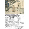 白描底稿-陈少梅二十四孝图-24孝-涤亲溺器-CT24 商品缩略图0