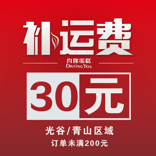 配送费、运费、蛋糕补差价 商品图1