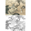 白描底稿-陈少梅二十四孝图-24孝-鹿乳奉亲-CT06 商品缩略图0