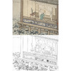白描底稿-陈少梅二十四孝图-24孝-扇枕温衾-CT13 商品缩略图0