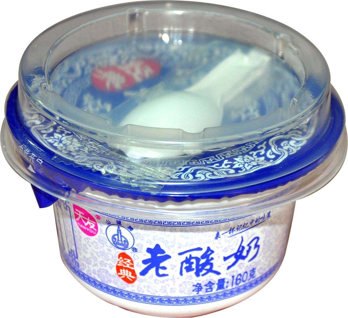 天友老酸奶160g