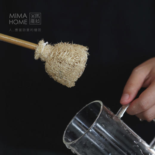 米马杂货 丝瓜络杯刷/保温杯刷/奶瓶刷 先民的智慧真是了不起呀！ 商品图4