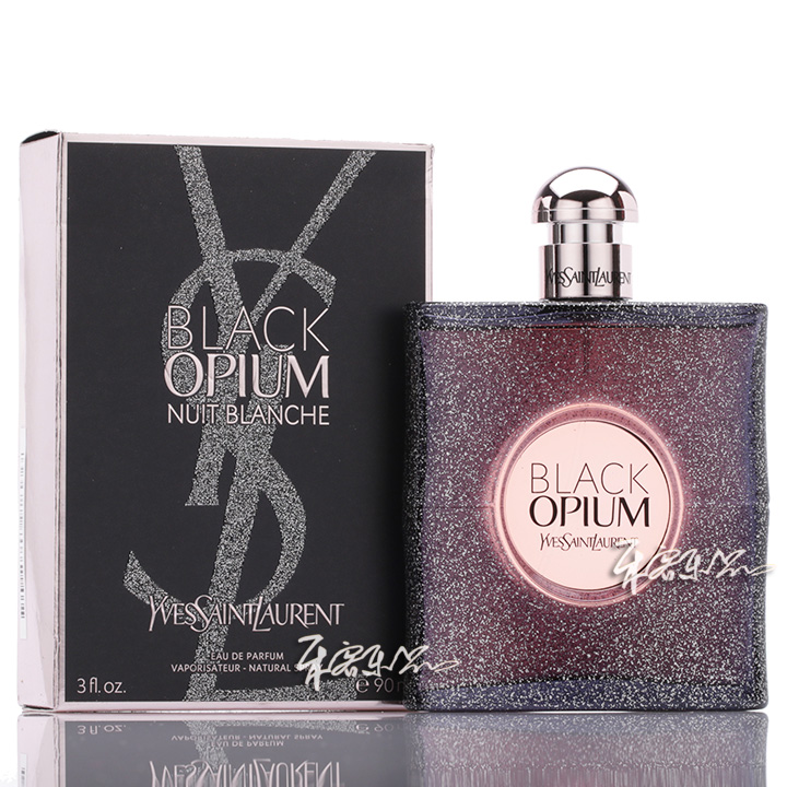 ysl black opium 圣罗兰 黑鸦片不眠夜 白夜版女士香水nuit blanche