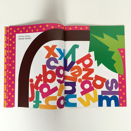 【1岁+】英文原版《Chicka Chicka Boom Boom》，美亚畅销字母书，一首童谣学会26个字母！ 商品图1