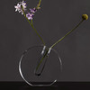 哲品 水中月欧式透明亚克力花器 客厅创意干花插花仿玻璃花器摆件 商品缩略图3