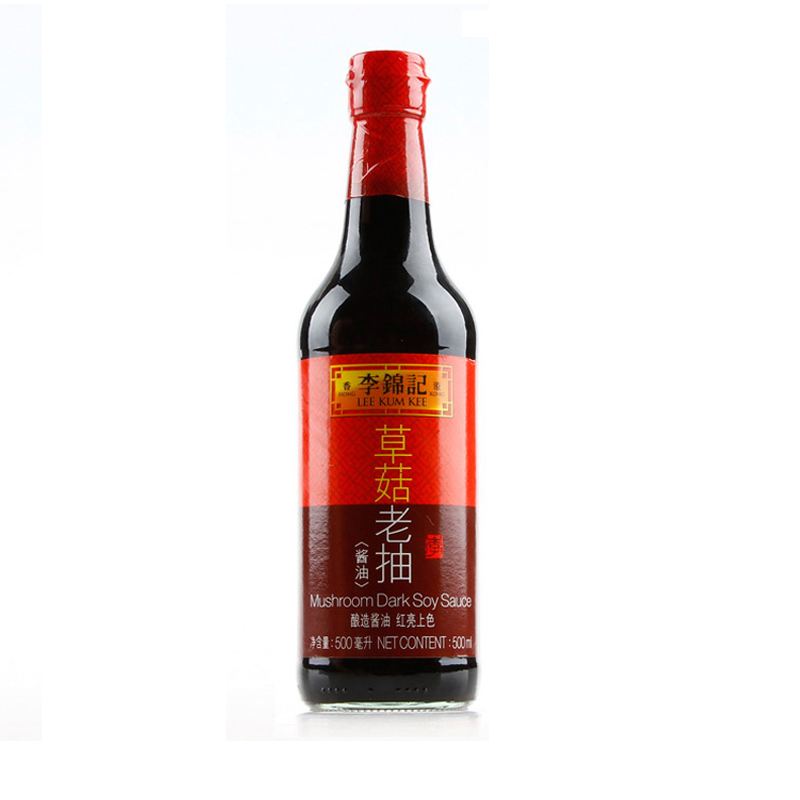 李锦记草菇老抽酱油 500ml