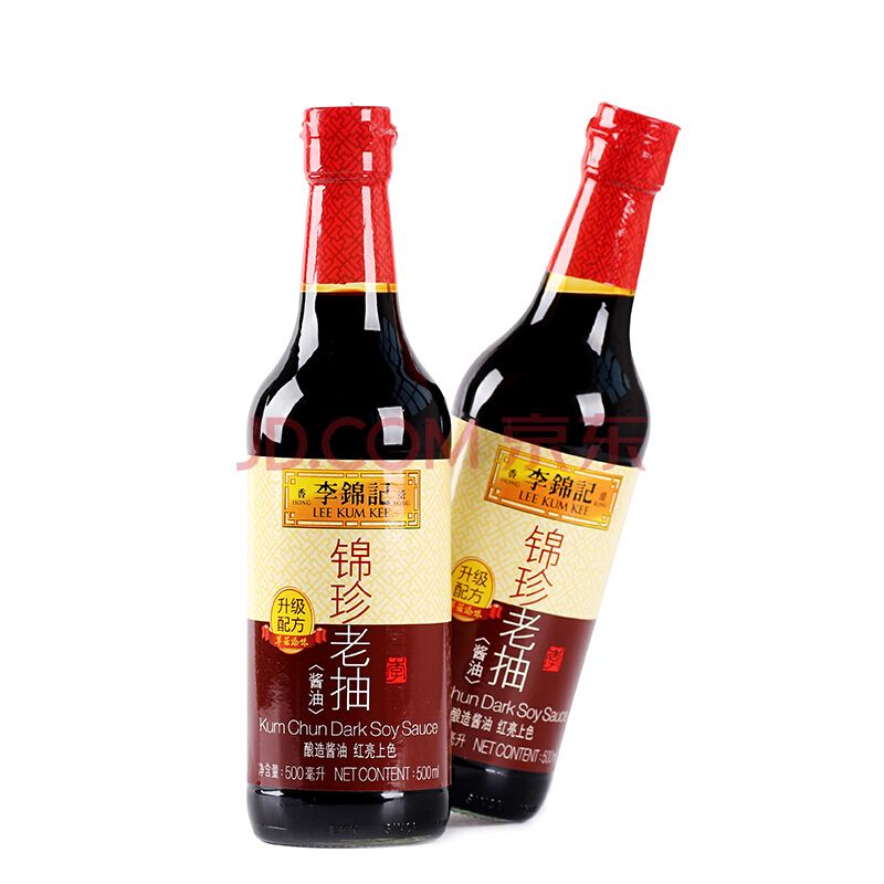 李锦记锦珍老抽酱油 500ml