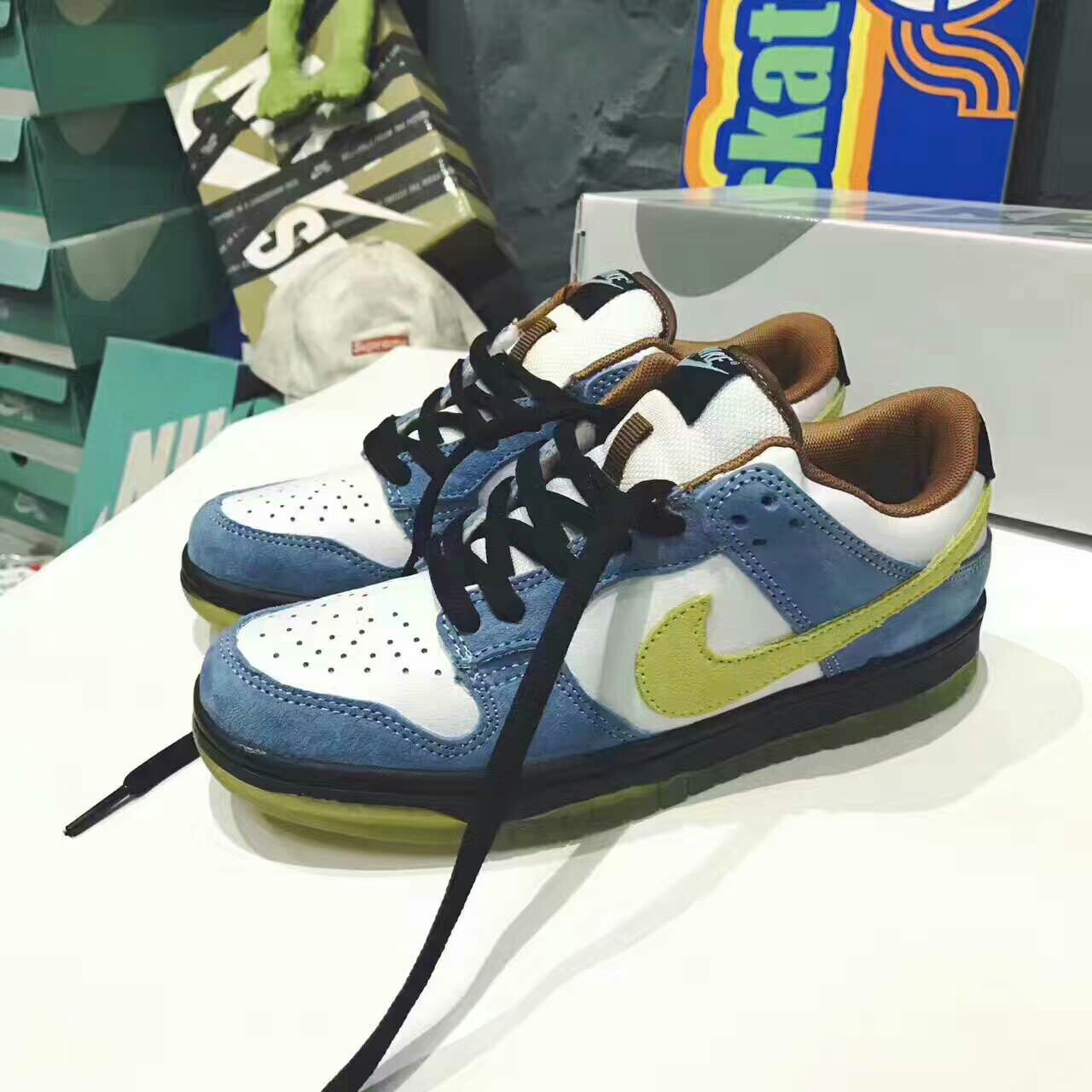 nike dunk sb low pro sb homer 辛普森