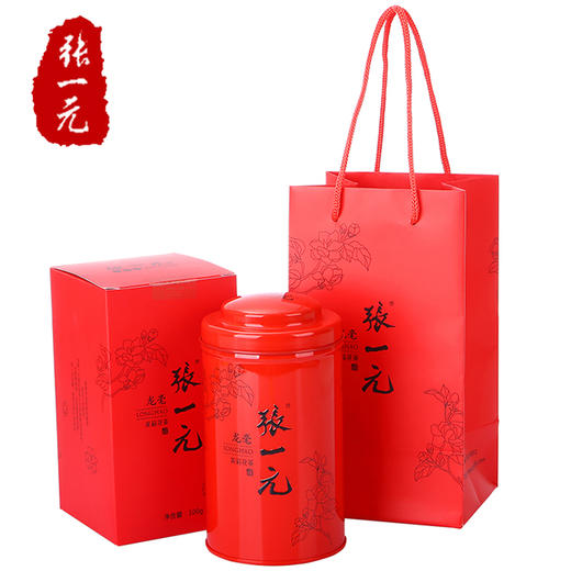 【张一元】茶叶 茉莉龙毫(单罐装) 特级100g 商品图1