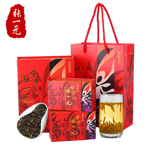 【张一元】茶叶 红脸谱礼盒 茉莉花茶100g 商品图0