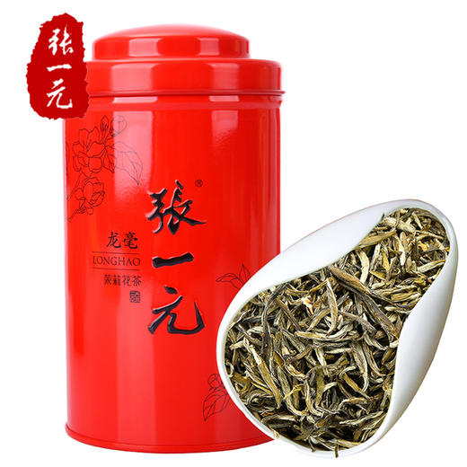 【张一元】茶叶 茉莉龙毫(单罐装) 特级100g 商品图0