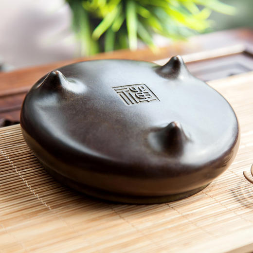 中号禅修三足铜炉（黄铜仿古） 商品图4