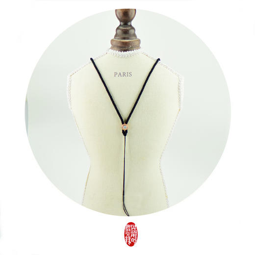 积分换购│高货绳——麻花翡翠银饰挂绳 商品图3
