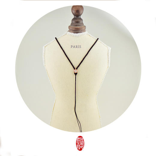 积分换购│高货绳——麻花翡翠银饰挂绳 商品图0