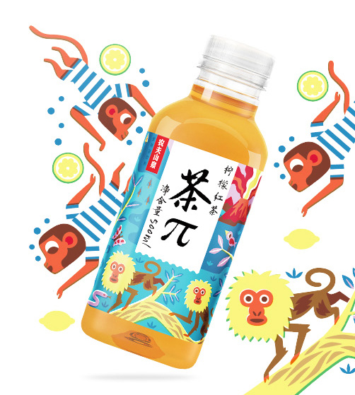 茶π柠檬红茶500ml