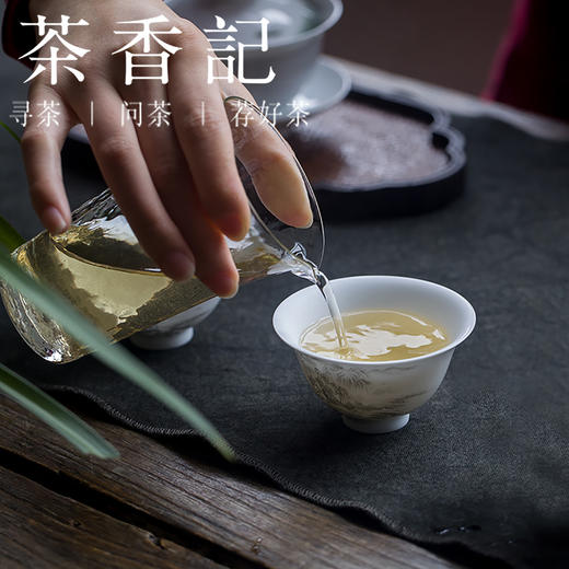 茶香记 大户赛古树春尖 普洱茶生茶2017年 茶气凛冽 大叶茶 耐泡 商品图4