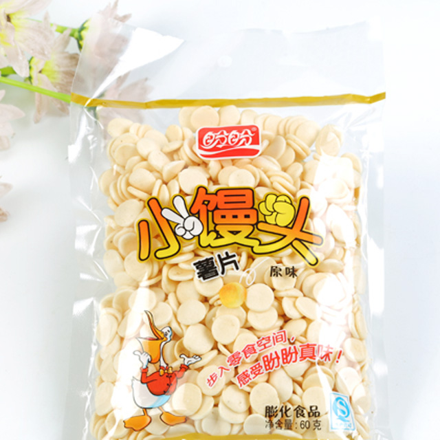 盼盼小馒头薯片原味60g(c.休闲食品·膨化类)