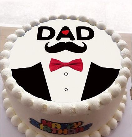 父情节限定蛋糕【We Love You Daddy】送3颗新款蛋黄酥！！！ 商品图0