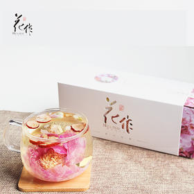 （永久下架）花茶套装（两盒装） 赠送花球玻璃杯一个