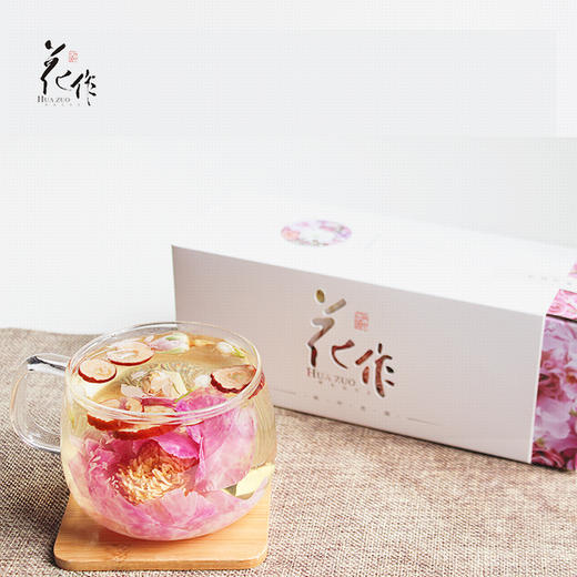 （永久下架）花茶套装（两盒装） 赠送花球玻璃杯一个 商品图0