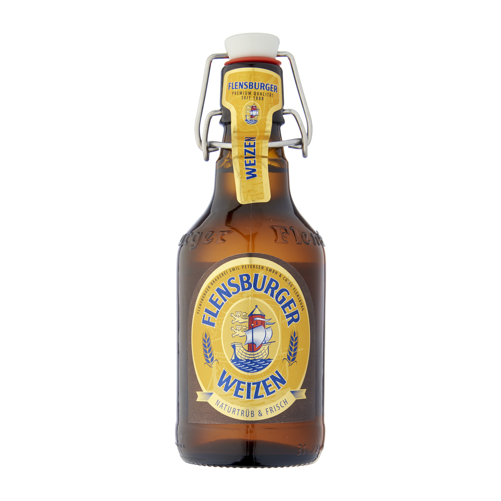 弗伦斯堡全麦啤酒flensburger weizen 330ml*24