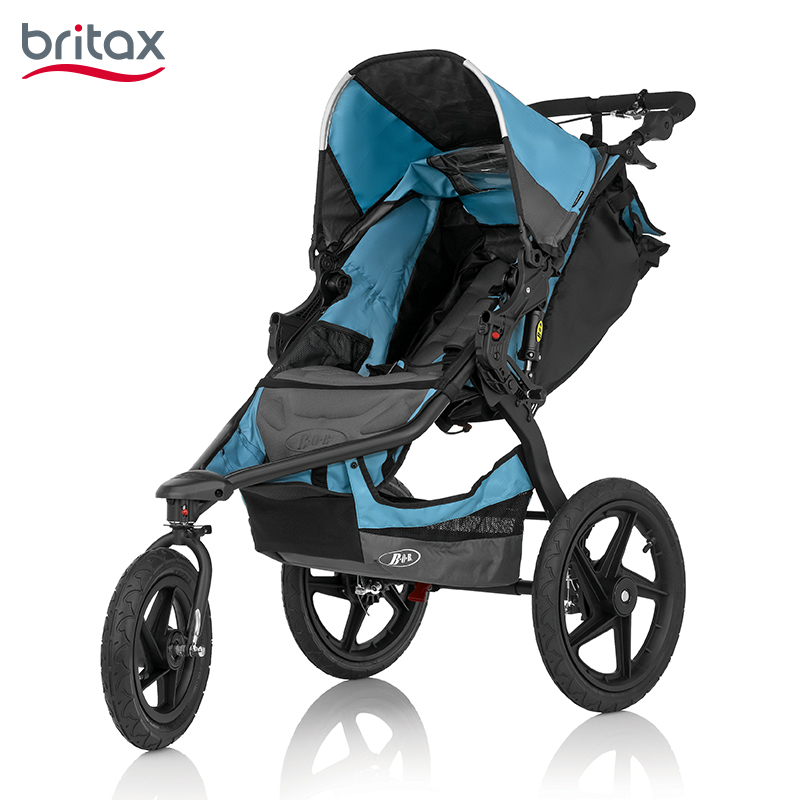 britax/宝得适 revolutioin pro 跑趣 婴儿推车 高景观越野型三轮婴儿