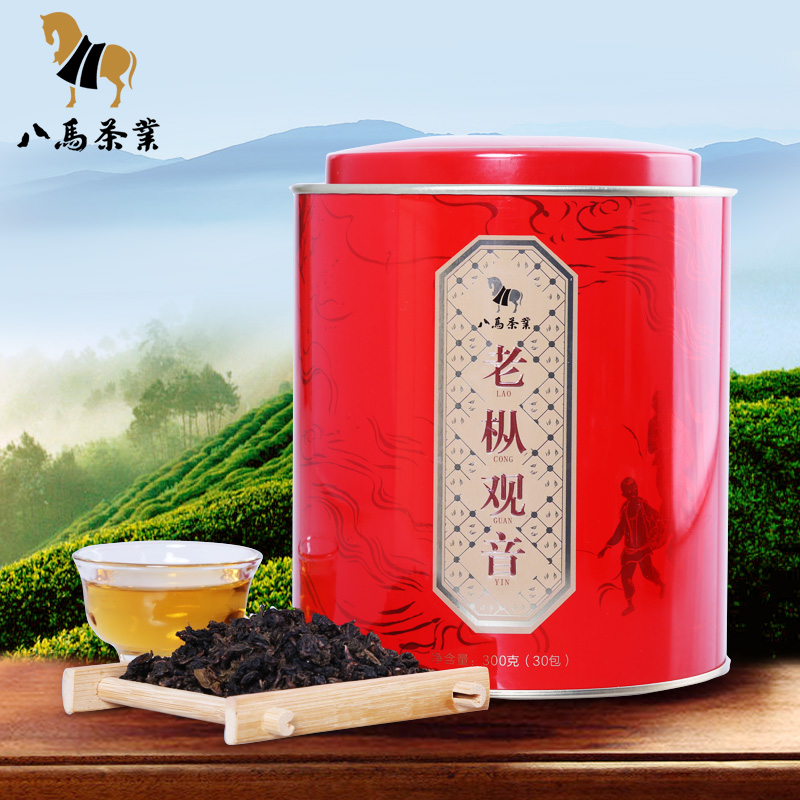 八马茶业|浓香铁观音茶叶·老枞观音.300g/罐 aa2134