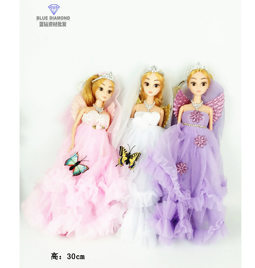 芭比娃娃 3d眼睛 装饰