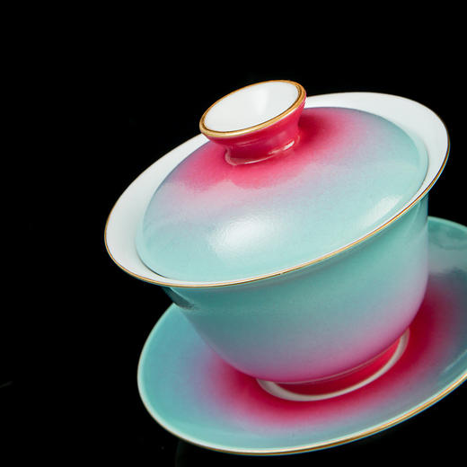 宝瓷林彩虹铃铛杯5头茶具 商品图5