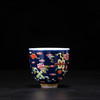 宝瓷林蓝地珐琅彩八宝铃铛杯6头茶具 商品缩略图5