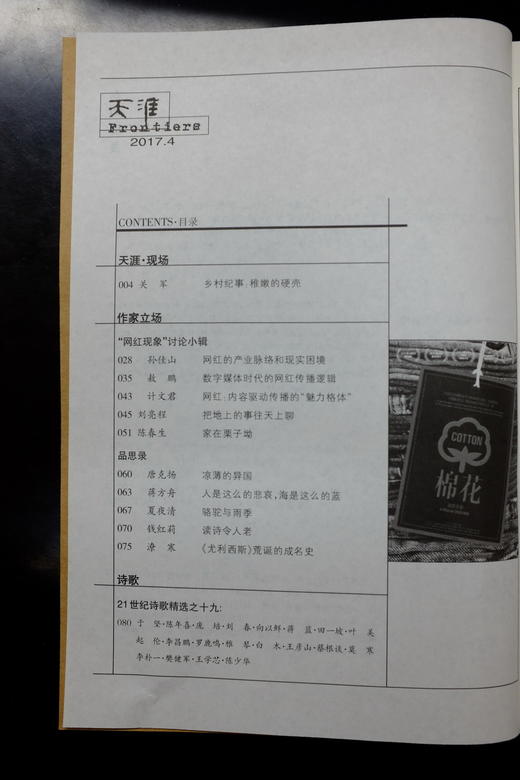 《天涯》2017年第4期 商品图2