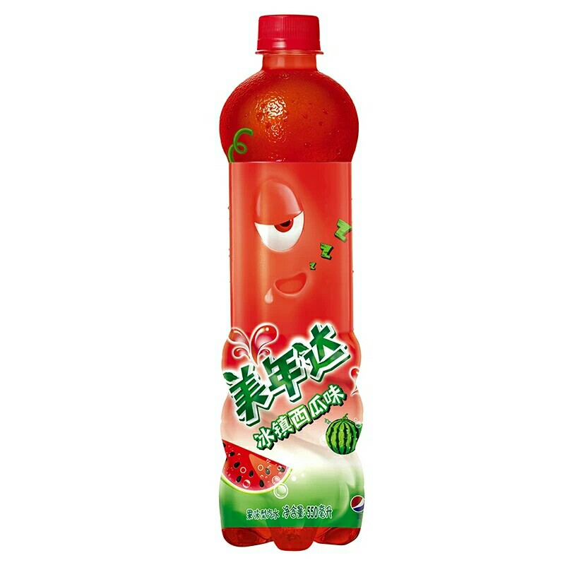 美年达冰镇西瓜味600ml