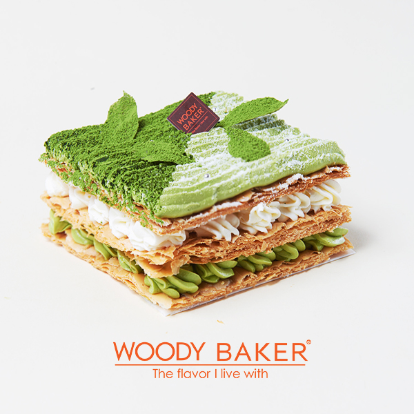 抹茶拿破仑 1磅 - woody baker