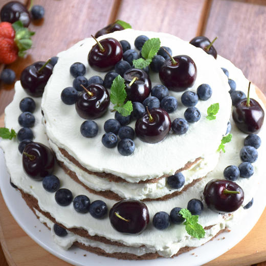 车厘子裸蛋糕 商品图2