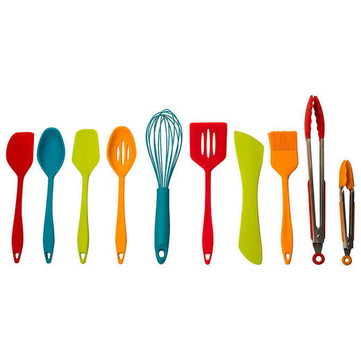 颜值控！Core Kitchen厨具硅胶10件套 抗热220度 商品图8