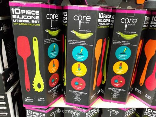 颜值控！Core Kitchen厨具硅胶10件套 抗热220度 商品图4
