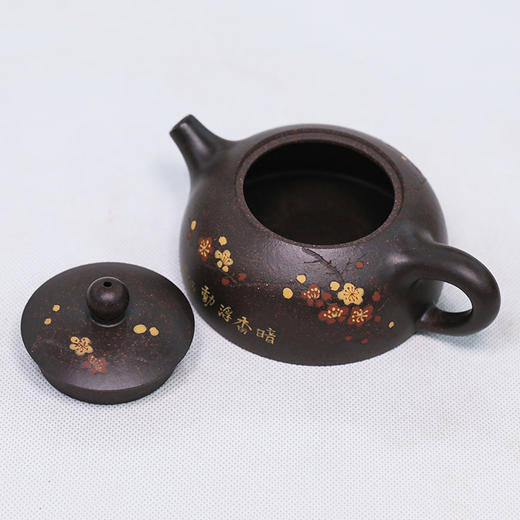 【暗香浮动】顾建军大师手工紫砂壶 商品图8
