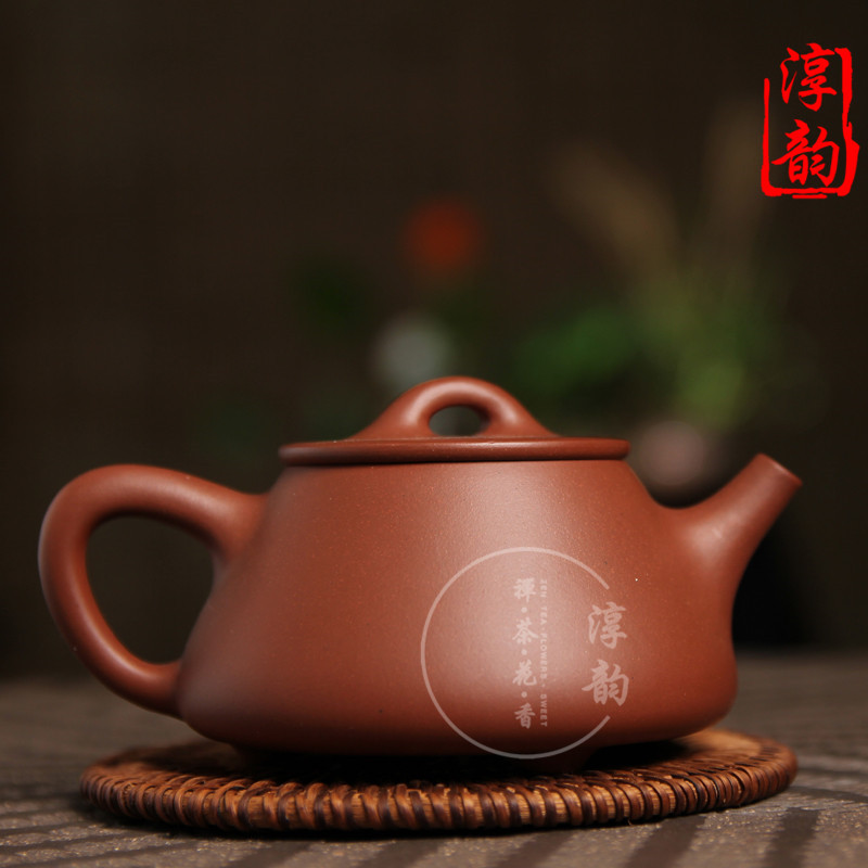 石瓢 原矿老紫泥 尹琴(勤)紫砂壶宜兴茶具泡茶正宗手工