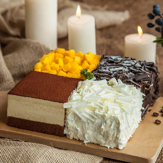 【限时特价-138元】四重奏/芒果沙滩蛋糕二选一-2磅（新丰） 商品图0