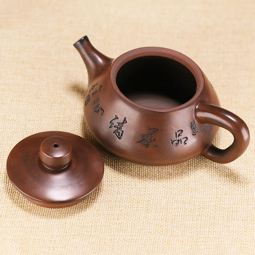 【品茶清心】波本窑-班因大师手工紫陶壶 商品图4