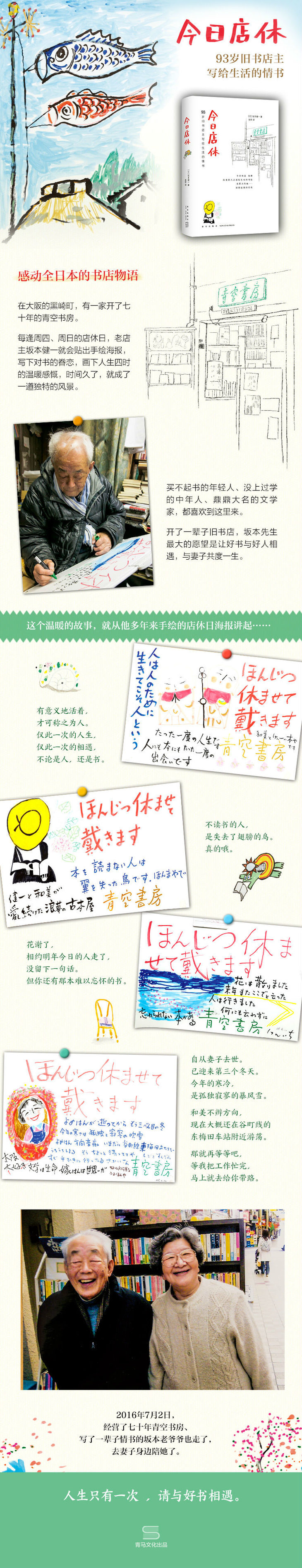今日店休