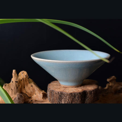 天青色汝瓷 | 汝州汝瓷原产地朱家汝窑创始人朱法喜（汝瓷工艺美术大师）作品 商品图6
