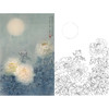 竖幅工笔花鸟白描底稿-周中耀《银盘翠玉》-多种白描尺寸可选-ZT03 商品缩略图0