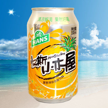 汉斯小木屋果味碳酸饮料(罐装)500ml