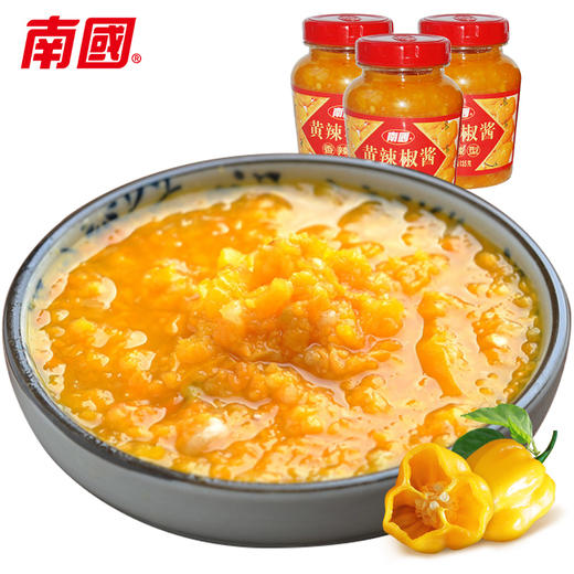【今日秒杀】 黄灯笼辣椒酱135gX3 商品图1