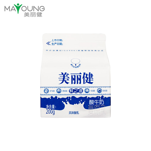 美丽健鲜之道200屋顶酸牛奶200g