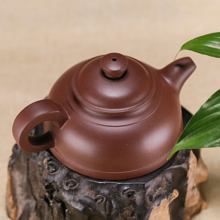 【半月壶】徐国良大师手工紫砂壶