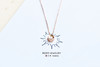 【POPO`s JEWELRY】18k玫瑰金幸运钻石小吊坠——轻奢 Illusions系列 商品缩略图4