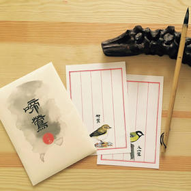 啼莺余花花笺纸 （啼莺）