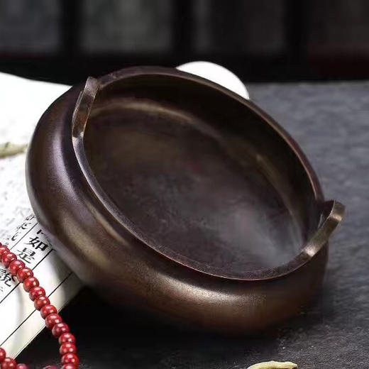 三足冲耳炉（黄铜仿古） 商品图1
